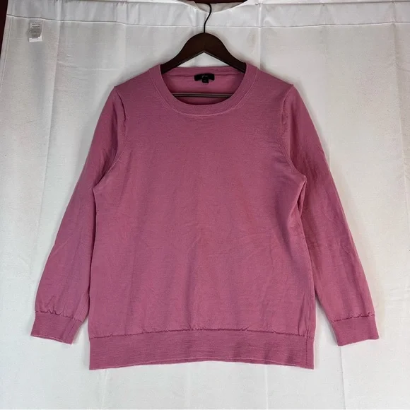 J CREW Women’s Size XL Sweater Crewneck 100% Merino Wool Pullover Style - Picture 2 of 15